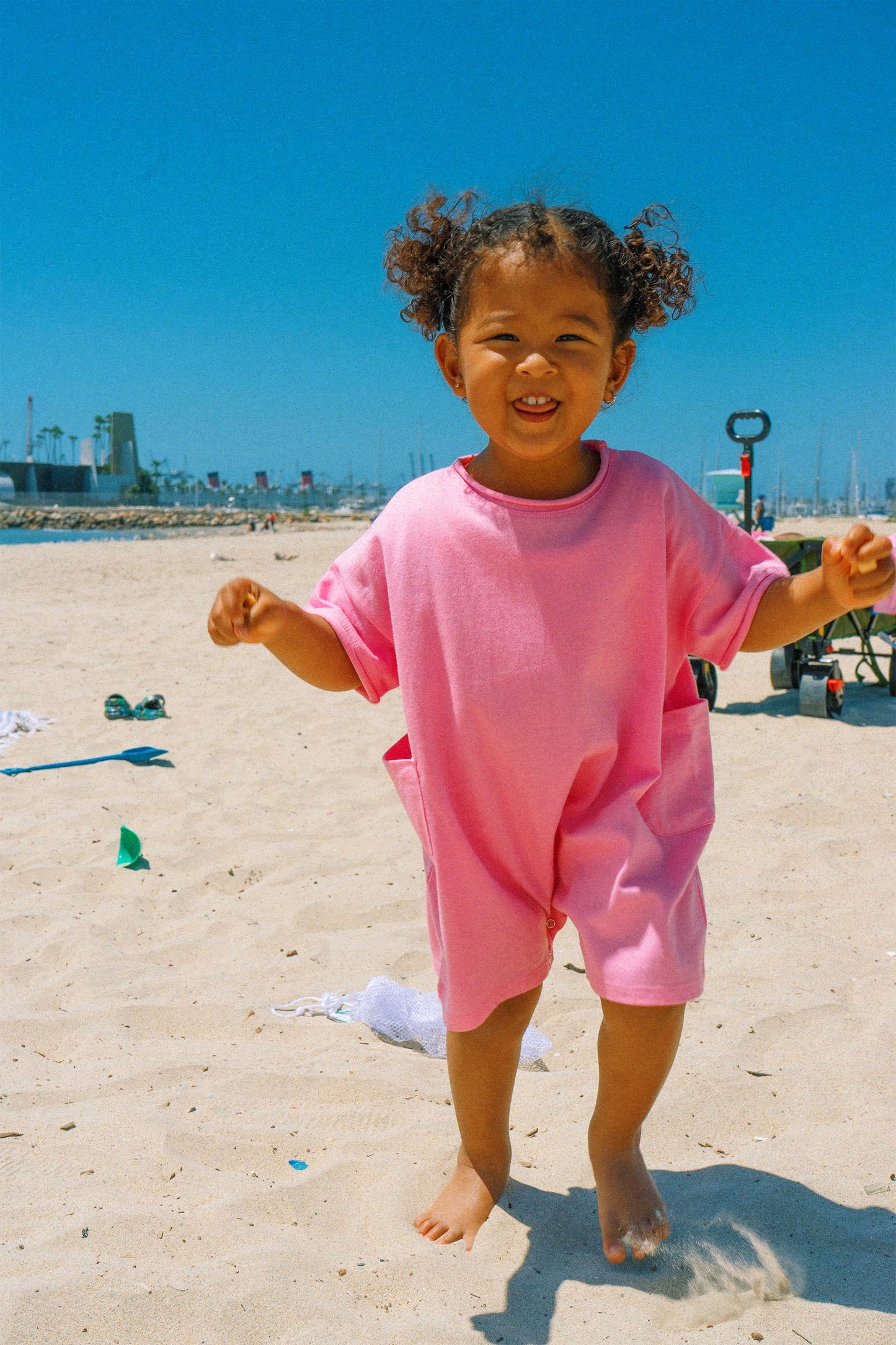 ☀️ Play Suit  — Breezy Bodysuit in Pink