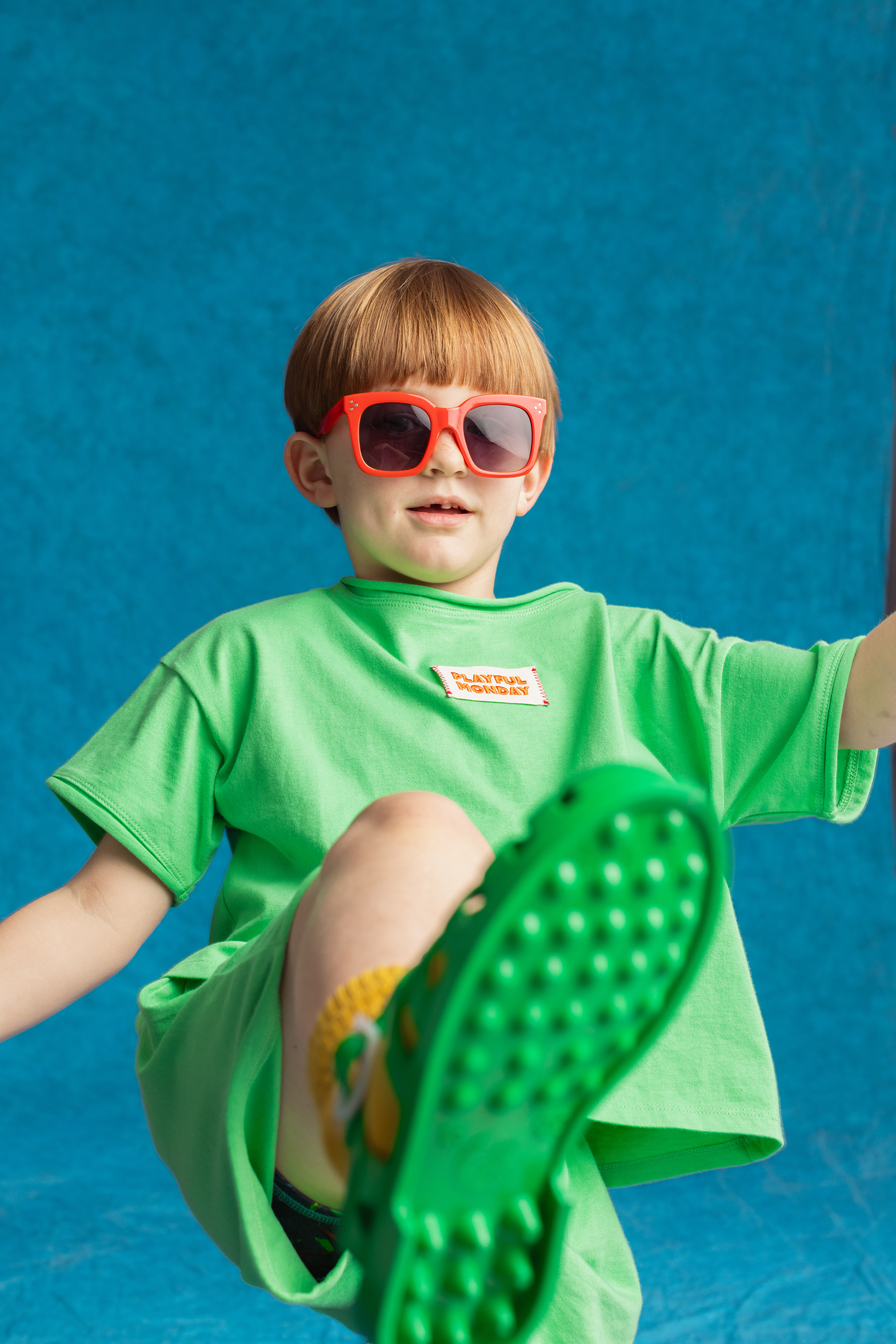 ☀️ Play Set — Short Sleeve + Shorts in Green
