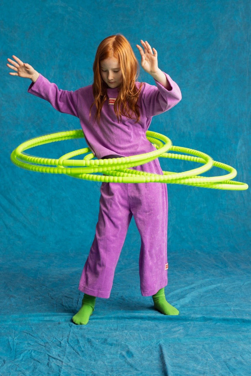 Play Set - Terry Cotton Long Sleeve + Pants