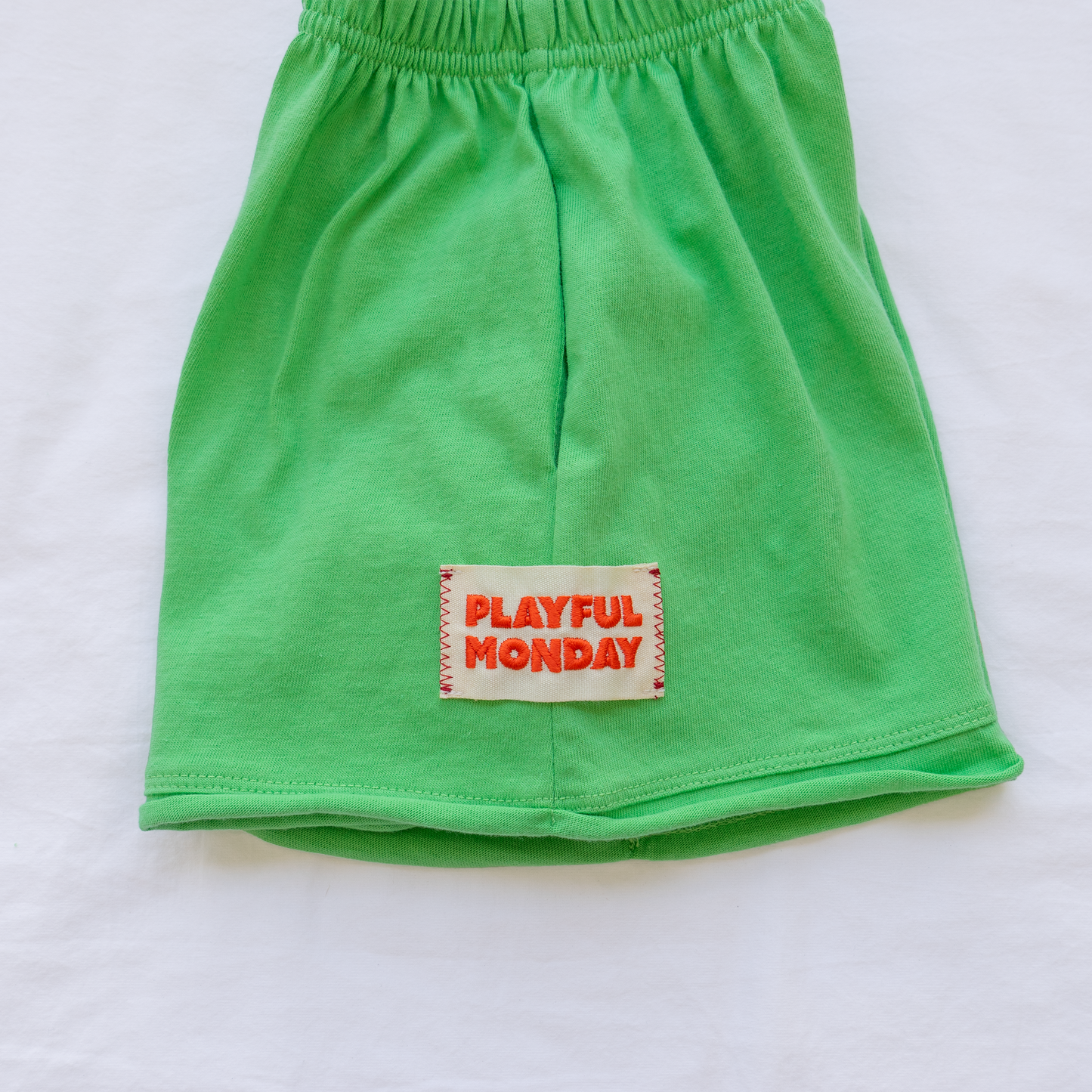 ☀️ Play Set — Short Sleeve + Shorts in Green