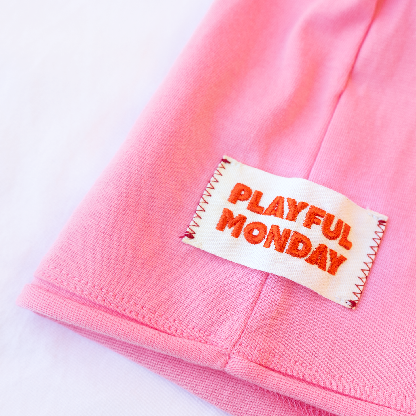 ☀️ Play Set — Short Sleeve + Shorts in Pink