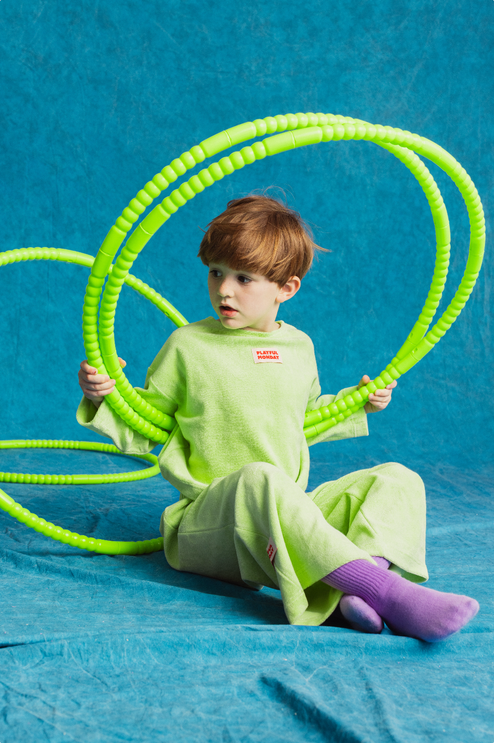 Play Set - Terry Cotton Long Sleeve + Pants