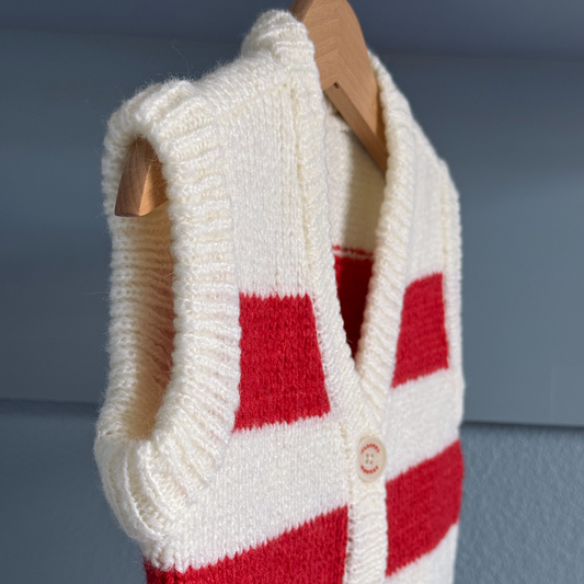 Cozy Button Knit Vest