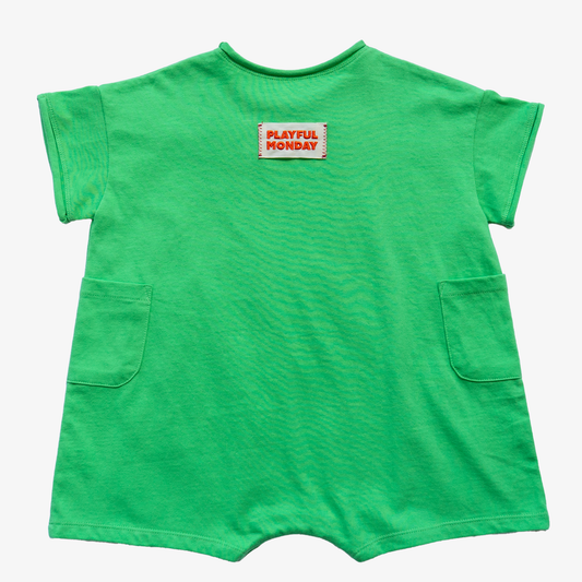 ☀️ Play Suit  — Breezy Bodysuit in Green