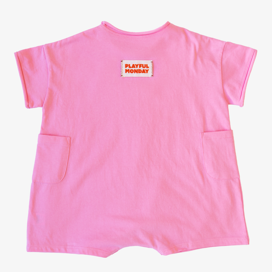 ☀️ Play Suit  — Breezy Bodysuit in Pink