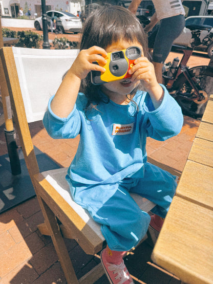 ☀️ Play Set — Long Sleeve + Pants in Blue