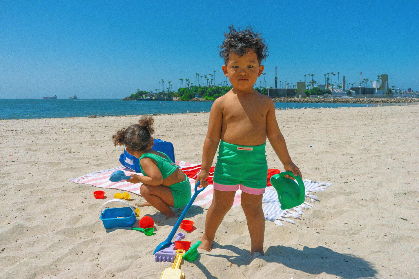 Play Swim — Shorts in Green 🍏