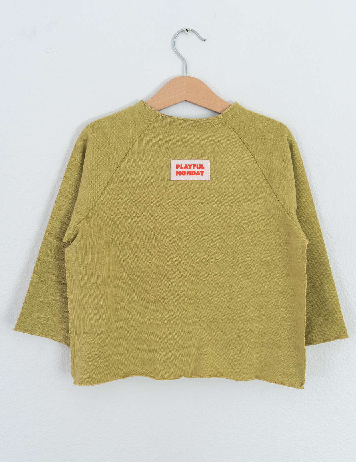Easy Cotton Cardigan - Mustard