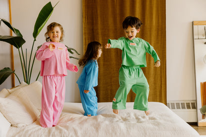 ☀️ Play Set — Long Sleeve + Pants in Green