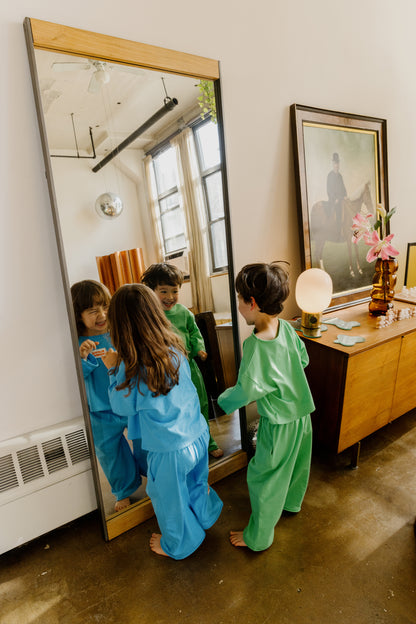 ☀️ Play Set — Long Sleeve + Pants in Green