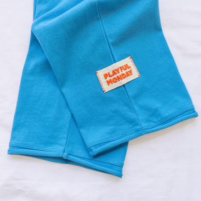 ☀️ Play Set — Long Sleeve + Pants in Blue