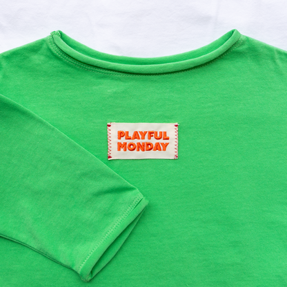 ☀️ Play Set — Long Sleeve + Pants in Green