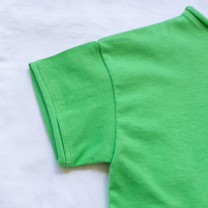 ☀️ Play Set — Short Sleeve + Shorts in Green