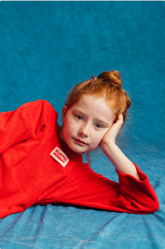 Terry Cotton Play Set - Red