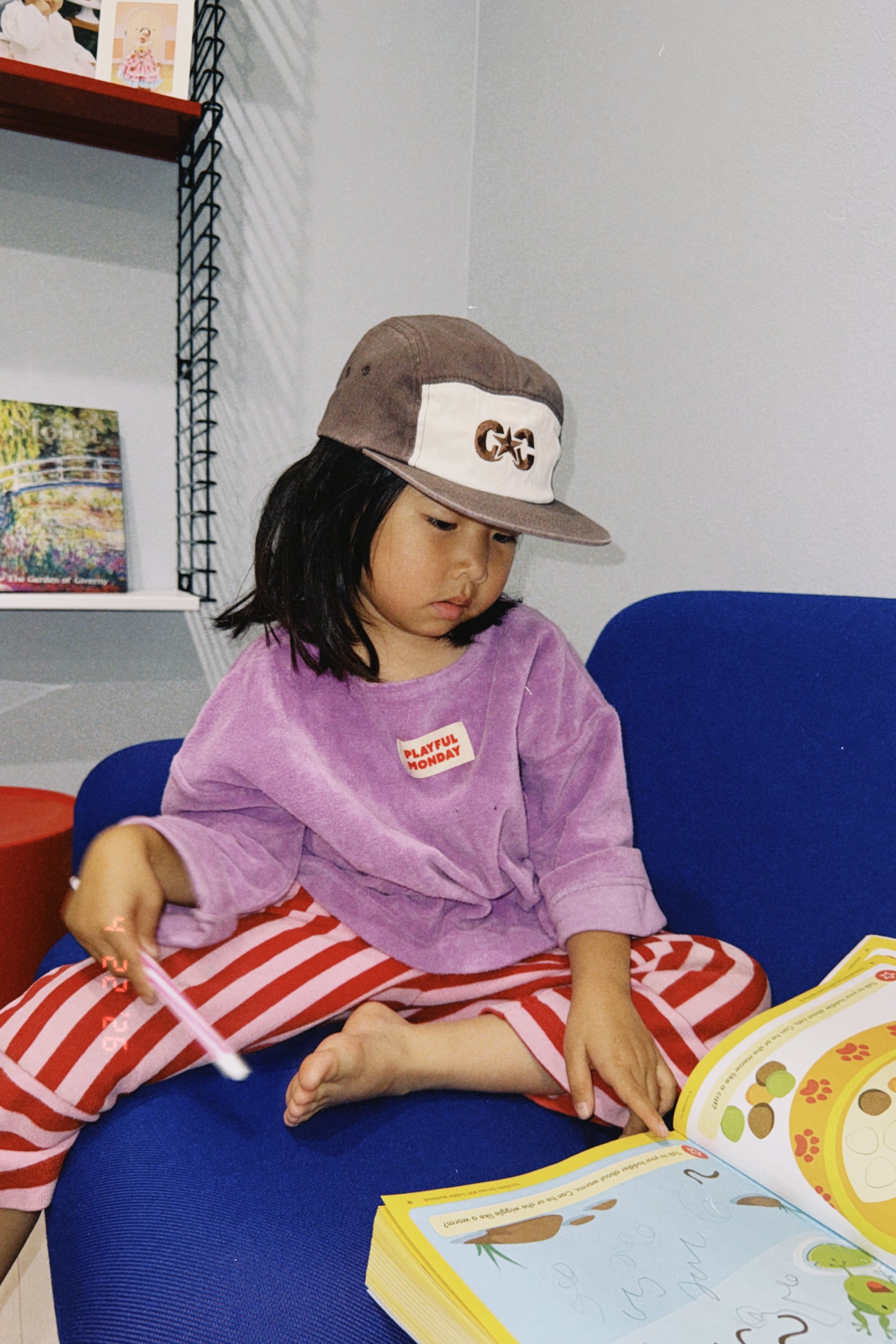 Washed Brown Camp Cap