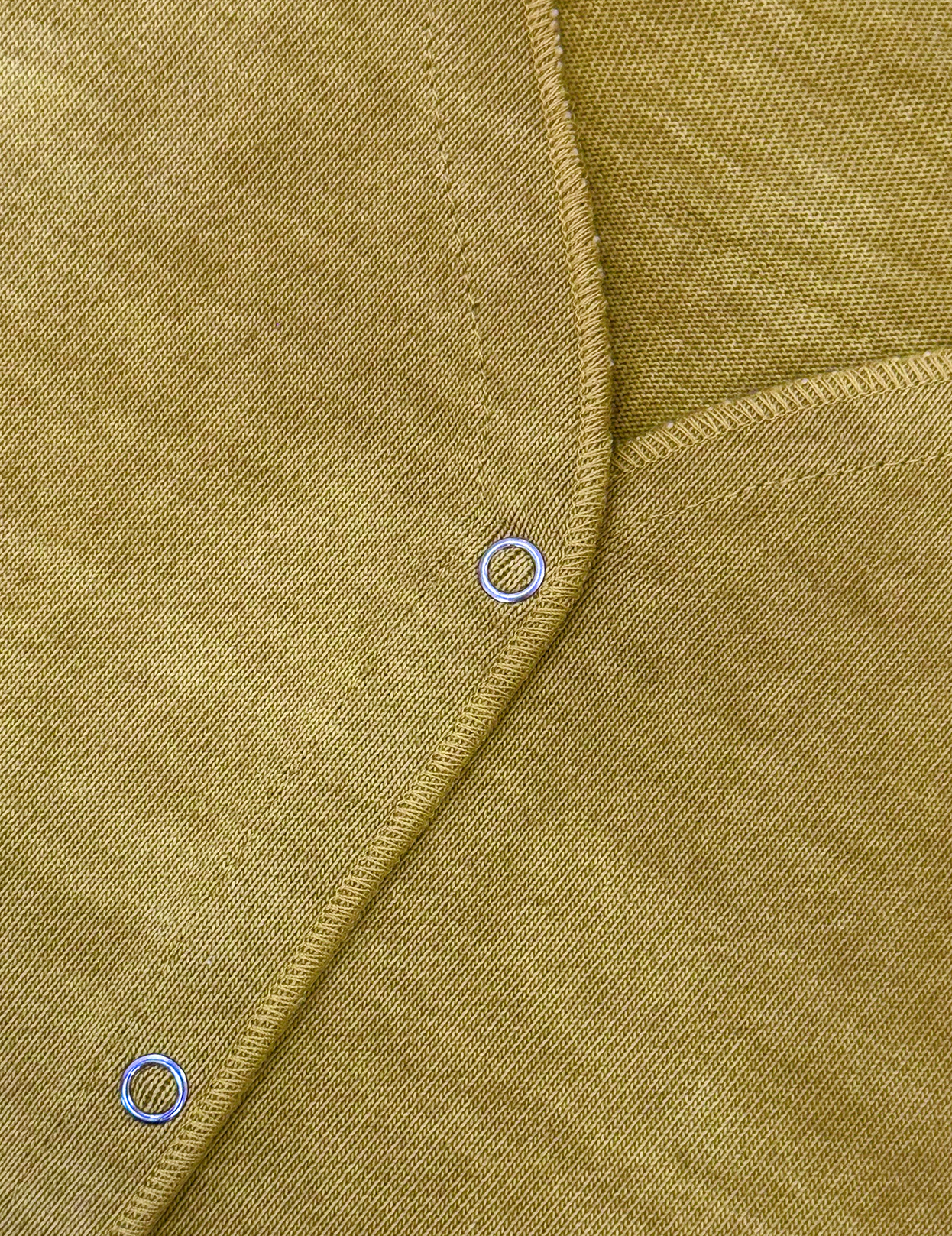 Easy Cotton Cardigan - Mustard