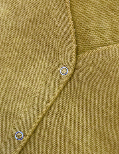 Easy Cotton Cardigan - Mustard