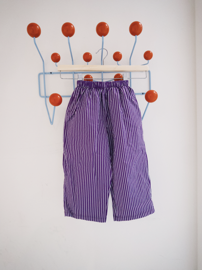 Stripe Patch Pocket Pants