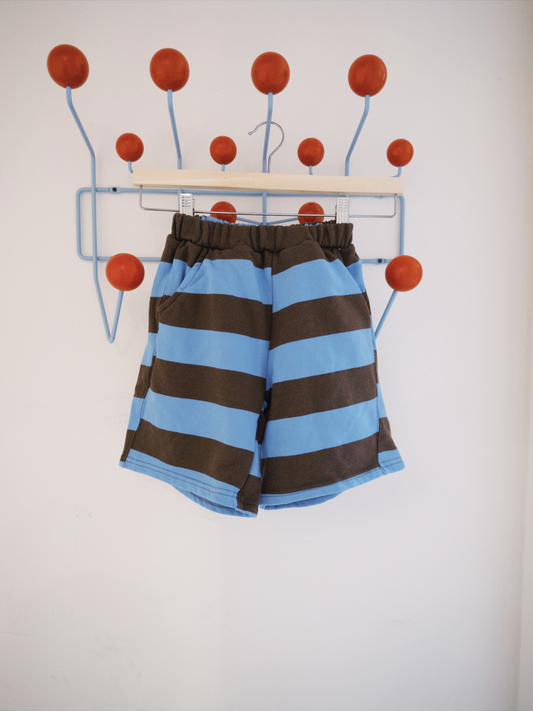 Stripe Sweat Shorts
