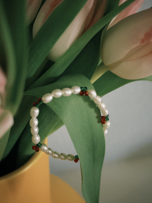Little Flower Pearl Bracelet