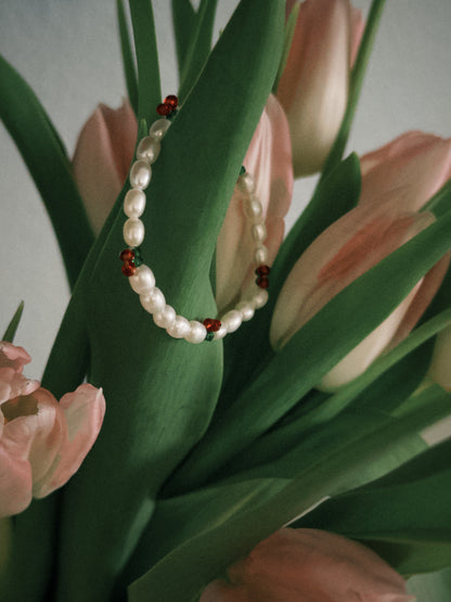Little Flower Pearl Bracelet