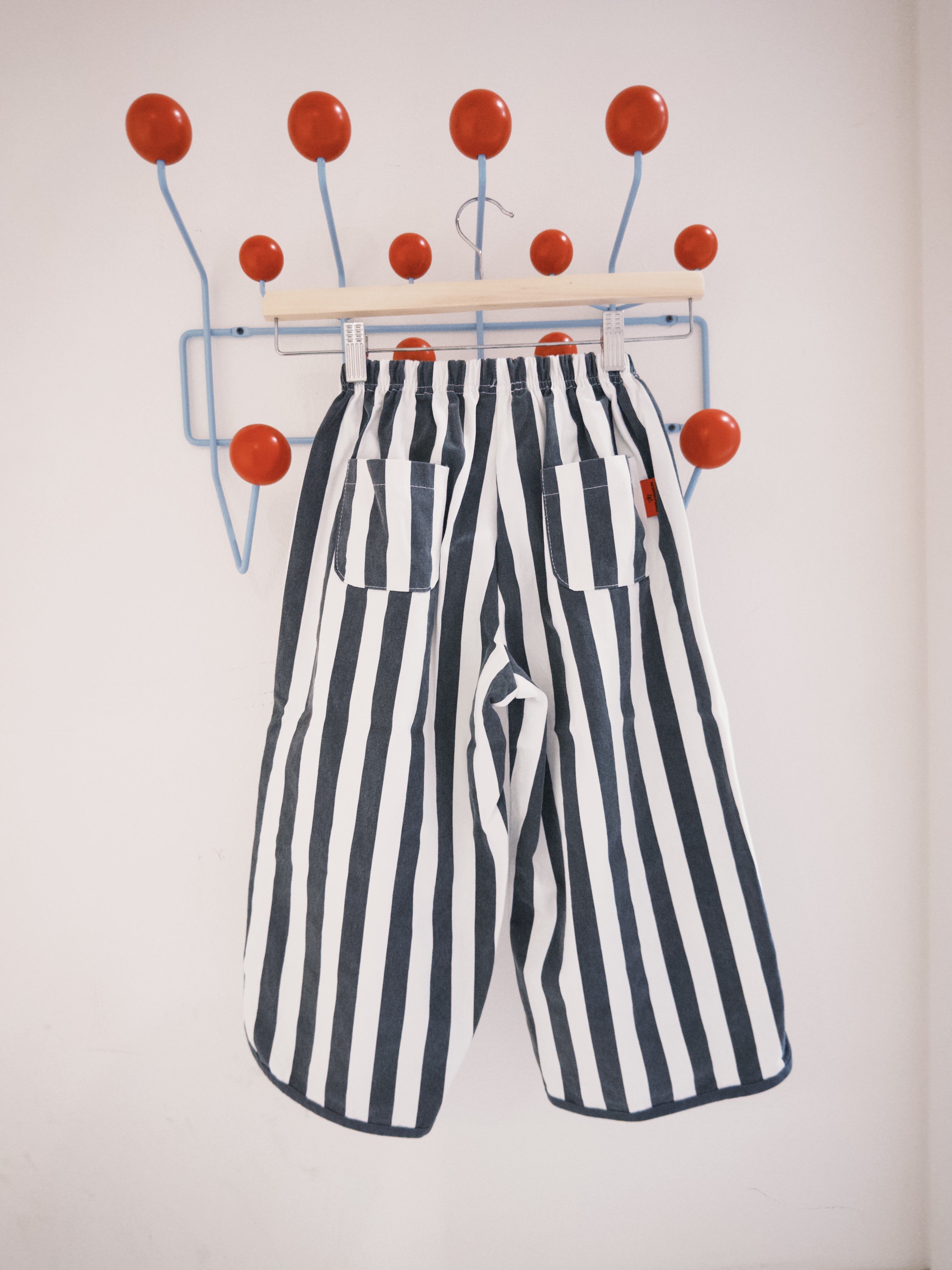 Striped Easy Cotton Pants – Playful Monday