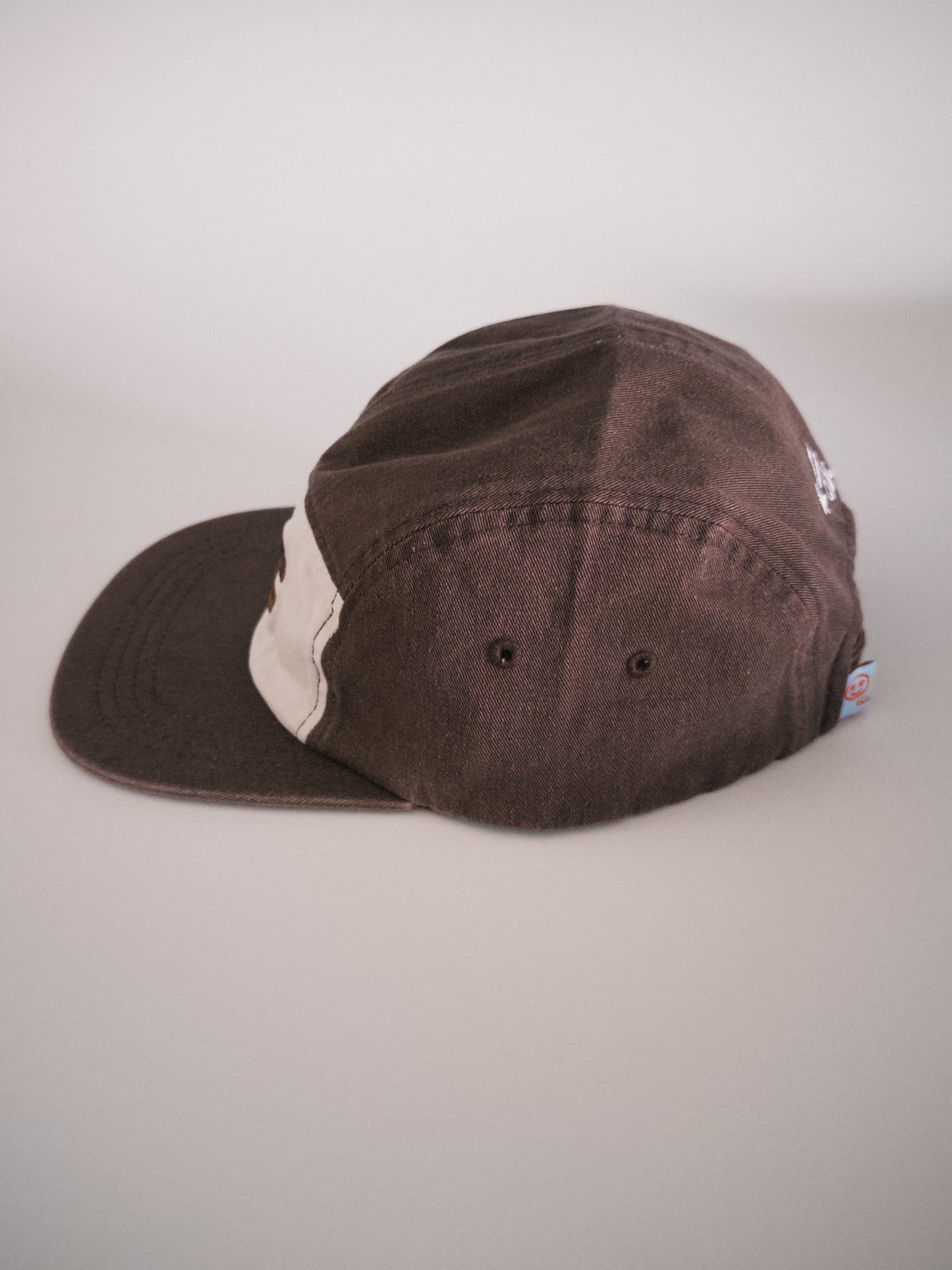 Washed Brown Camp Cap