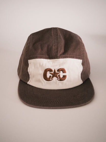 Washed Brown Camp Cap
