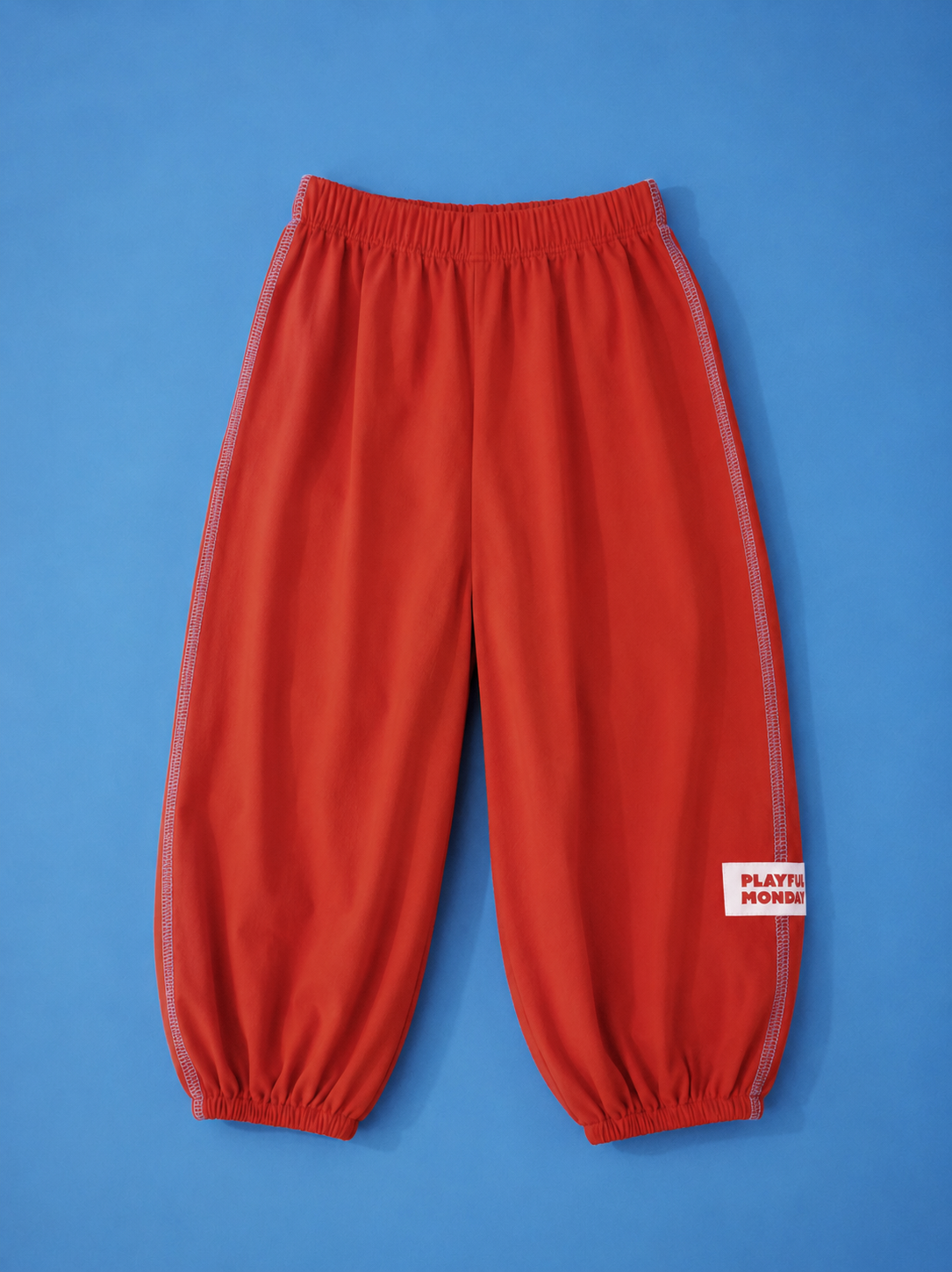 No Front No Back Pants - Red